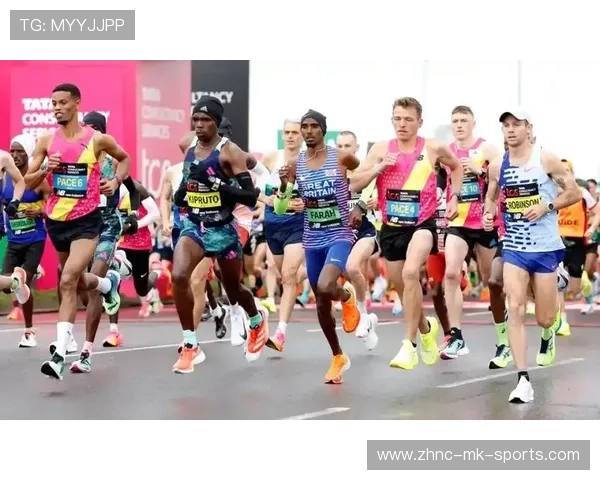 长跑赛道风雨中进行，选手展现坚韧意志，长跑运动比赛