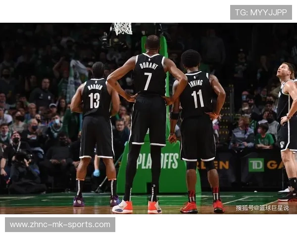 杜兰特远投命中，篮网在四节比赛中占据上风